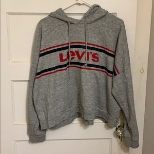 Levis Cropped Hoodi